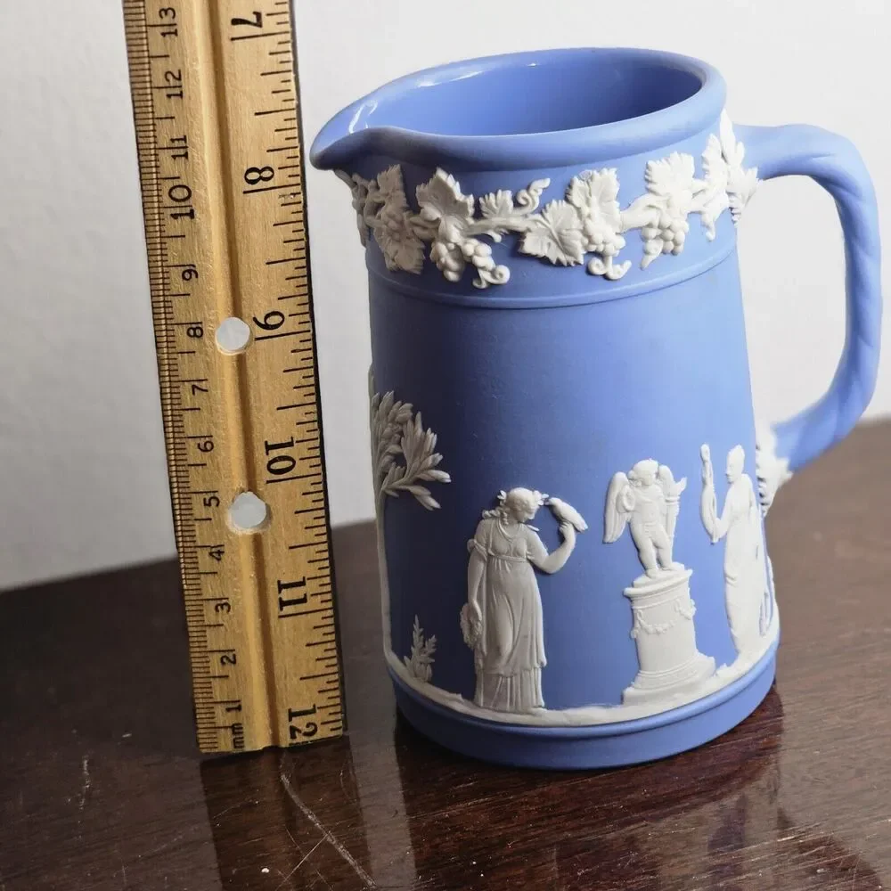 Vintage Wedgewood Jasperware  Pitcher 5